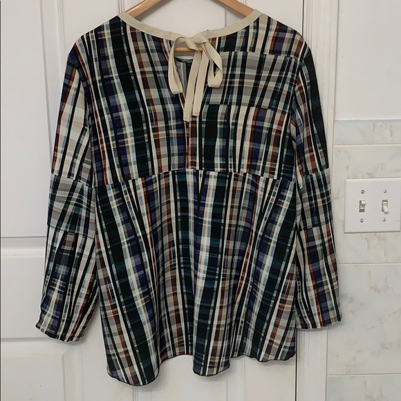 MYF Fausta Santi checkered top size large - Picture 1 of 8